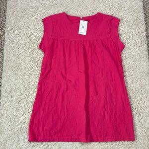 NWT BÁSICO L mini neon pink dress or tunic—see measurements